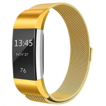 Fitbit Charge 2 Milanese (Small) remienok, Gold (SFI001C06)