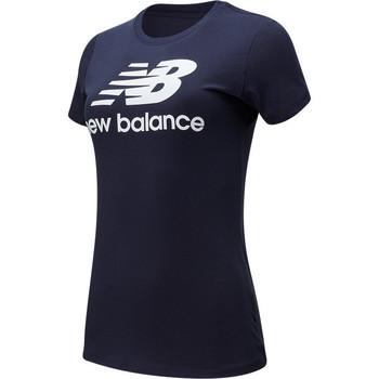 New Balance  Tielka a tričká bez rukávov Essentials Stack  Modrá