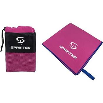 Sprinter – uterák z mikrovlákna 100 × 160 cm – ružový (8594189800213)