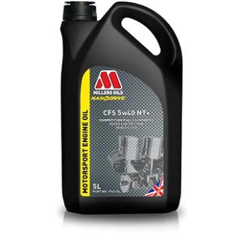 Millers Oils Pretekársky úplne syntetický motorový olej NANODRIVE – CFS 5W-40 NT+ 5 l (79635)