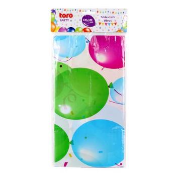 TORO Plastový party obrus TORO 130x180cm balóniky