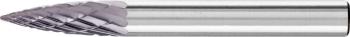 PFERD 21122524 frézovacie kolík  lomený oblúk  Dĺžka 55 mm Vonkajší Ø 6 mm Pracovná dĺžka 18 mm Ø hriadeľa 6 mm
