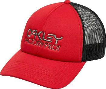 Oakley Factory Pilot Trucker Hat Redline/Uniform Gray