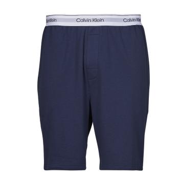 Calvin Klein Jeans  SLEEP SHORT  Šortky/Bermudy Námornícka modrá