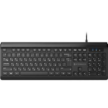 Eternico Home Keyboard Wired KD2020 čierna – UA (AET-KD2020UABN)