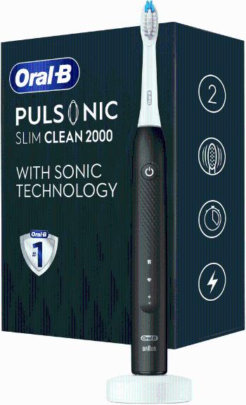 Oral-B Elektrická kefka Pulsonic Slim clean 2 000 Black