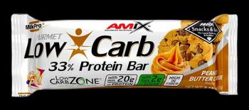 AMIX Low-Carb 33% Protein Bar, Peanut Butter Cookies 60 g