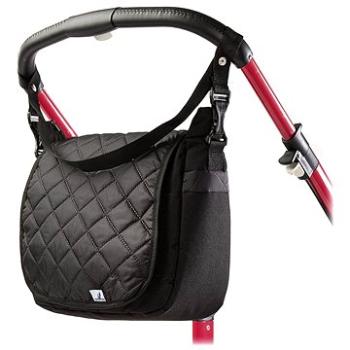 Caretero Prešívaná taška na kočík– black (5902021528707)