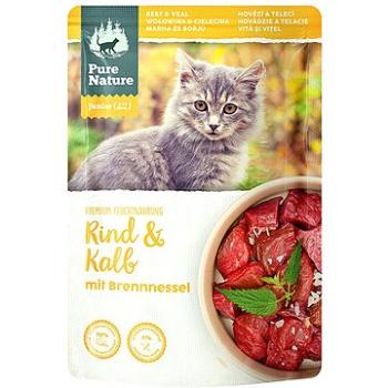 Pure Nature Cat Junior vrecko Hovädzie a Teľacie 85 g (RD-PNCJ00085BV-5660-CS)