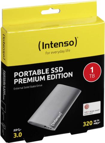 Intenso SSD Premium 1 TB externý SSD disk USB 3.2 Gen 1 (USB 3.0) antracitová  3823460