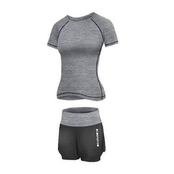 Runner Short 2W fitness set šedá Velikost oblečení: L