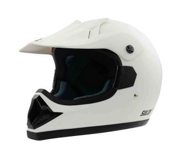 Motocyklová přilba SULOV® MADMAN, matná bílá Helma velikost: M