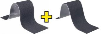 FASTECH®  pásik so suchým zipsom zalepenie hotmelt háčiková a flaušová časť (d x š) 5000 mm x 50 mm čierna 1 pár