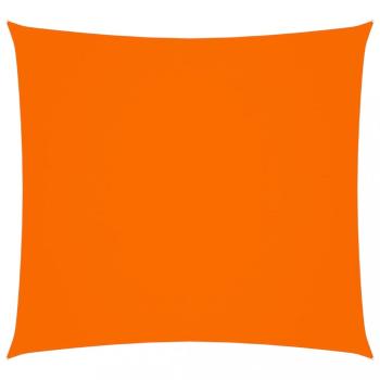 Tieniaca plachta štvorcová 2 x 2 m oxfordská látka Dekorhome Oranžová