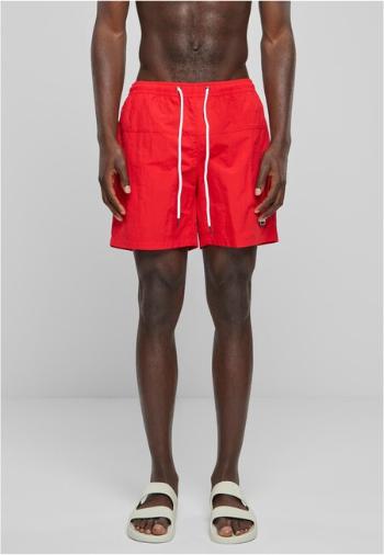 Urban Classics Block Swim Shorts cityred - L