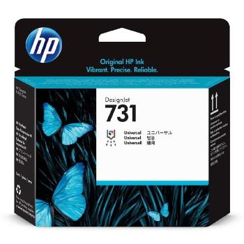 HP originál tlačová hlava P2V27A, HP 731, black, 1ks, HP pro DesignJet T1700, T1700 PostScript, T1700dr, T1, čierna