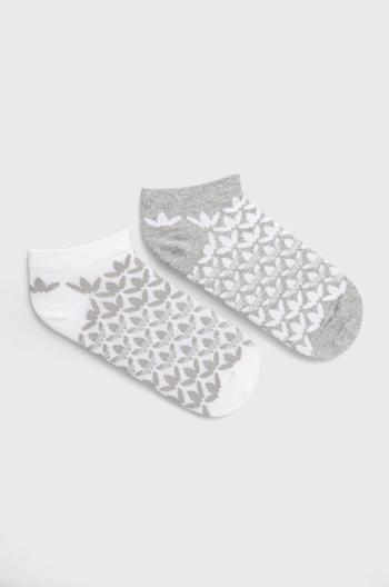 Ponožky adidas Originals HL9312 (2-pak) šedá farba