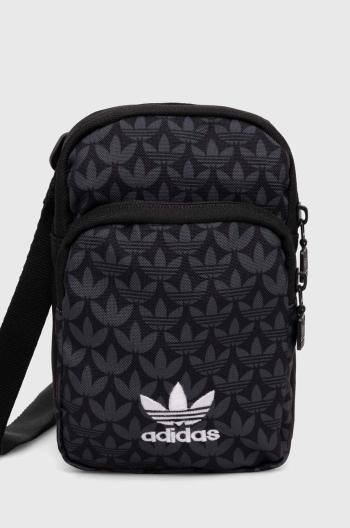 Malá taška adidas Originals čierna farba, IX6831