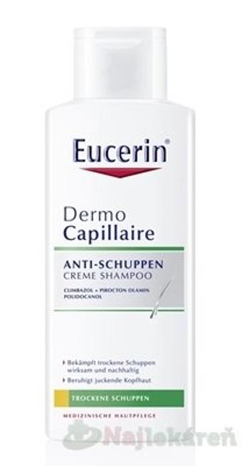 Eucerin DermoCapillaire krémový šampón proti suchým lupinám 250ml