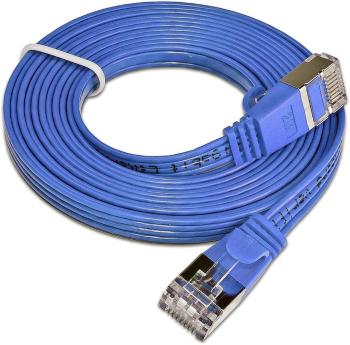 Slim Wirewin PKW-STP-SLIM-KAT6 0.5 BL RJ45 sieťové káble, prepojovacie káble CAT 6 U/FTP 0.50 m modrá plochý 1 ks