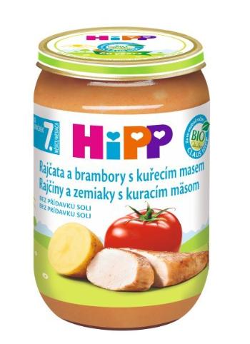 HiPP BIO Rajčiny s kuraťom a so zemiakmi 220 g