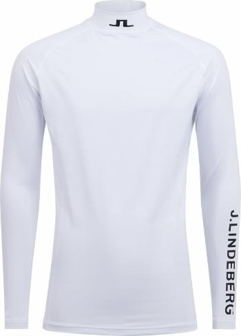 J.Lindeberg Aello Soft Compression Top White/Black XL Termo Oblečenie