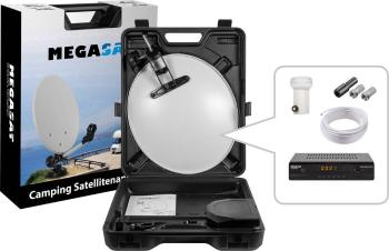 MegaSat HD 6000 kempingový satelit s prijímačom
