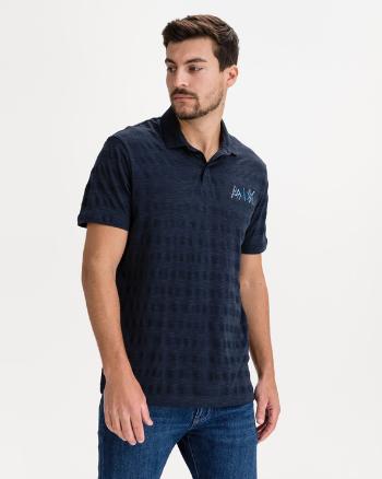 Armani Exchange Polo tričko Modrá