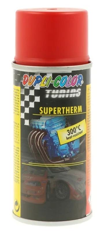 DC TUNING SUPERTHERM - Farba v spreji na vysoké teploty červená do 300°C 0,15 L