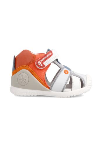 Detské sandále Biomecanics oranžová farba