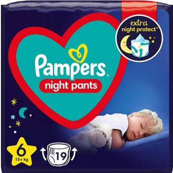 PAMPERS Night Pants veľ. 6 (19 ks) (8006540234761)