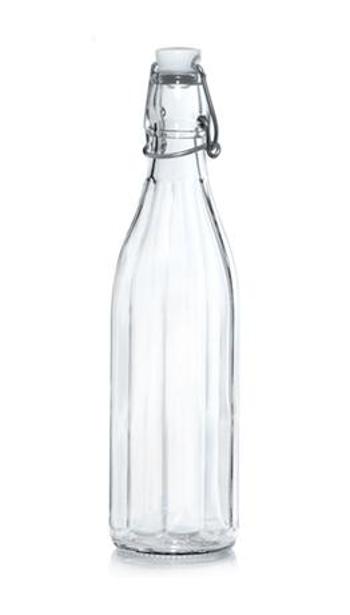 CERVE Sklenená fľaša s patentným uzáverom CERVE 500ml HELLO SUMMER COCO