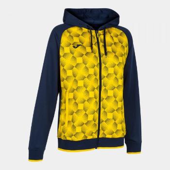 SUPERNOVA III ZIP-UP HOODIE NAVY YELLOW XL