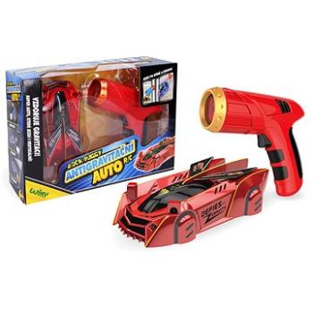 Rock Buggy Auto antigravitačné RC s laserom, 15 cm, červené (8590331930340)