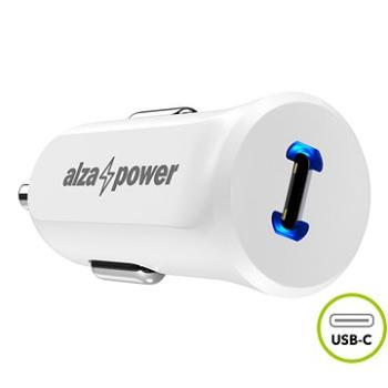 AlzaPower Car Charger P310 USB-C Power Delivery Biela (APW-CC1PD01PW)