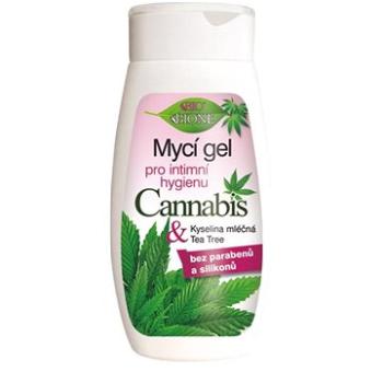 BIONE COSMETICS Bio Cannabis Umývací gél na intímnu hygienu 260 ml (8595061605155)