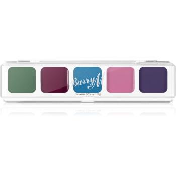 Barry M Mini Palette krémové tiene odtieň The Jewels 5,1 g