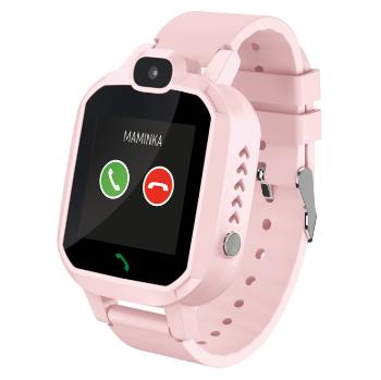 LAMAX WCall Pink hodinky pre deti s funkciou mobilného telefónu
