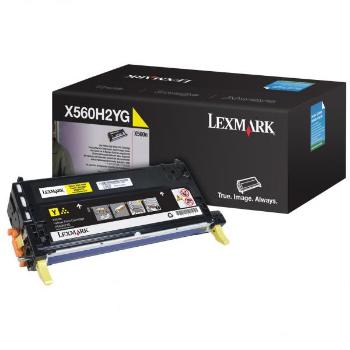 LEXMARK X560 (X560H2YG) - originálny toner, žltý, 10000 strán