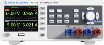 Rohde & Schwarz NGE102B laboratórny zdroj s nastaviteľným napätím  0 - 32 V/DC 0 - 3 A 66 W USB OVP, možné diaľkovo ovlá