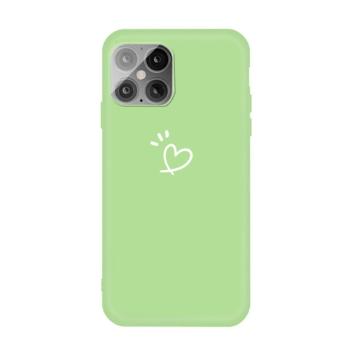 CUTE Silikónový obal Apple iPhone 12 / 12 Pro zelený