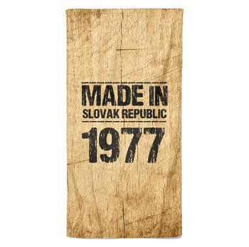 Osuška Made In (rok: 1977)