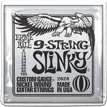 Ernie Ball Slinky Nickel 9-string Slinky.009-.105