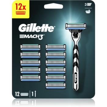 Gillette Mach3 holiaci strojček + náhradné hlavice 1 ks