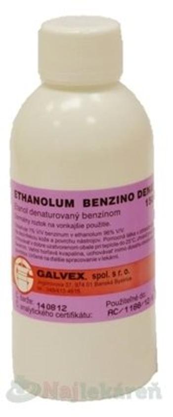 SPIRITUS CUM BENZ.DENAT./ETHANOLUM BENZ.D.-GALVEX 150g