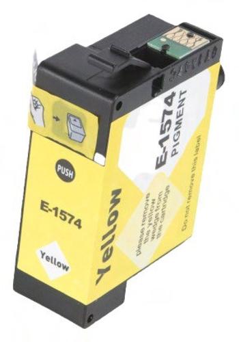 EPSON T1574 (C13T15744010) - kompatibilná cartridge, žltá, 29,5ml