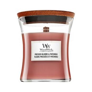 Woodwick Pressed Blooms & Patchouli vonná sviečka 85 g