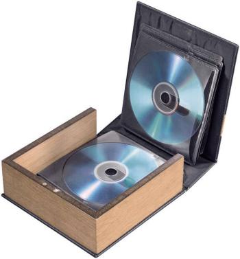 Hama  album na bežná a fotografická CD 28 CD / DVD / Blu-ray  hnedá koža (matná) 1 ks (š x v x h) 163 x 170 x 63 mm 7838