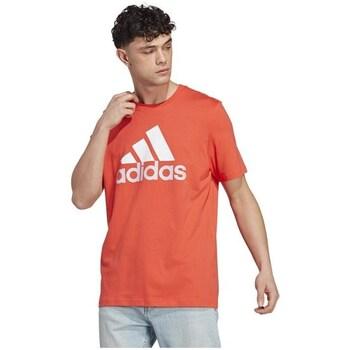 adidas  Tričká s krátkym rukávom Big Logo SJ  Oranžová