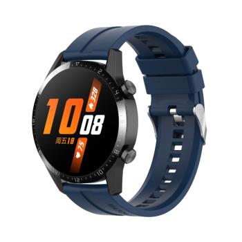 SILICONE Remienok Huawei Watch GT 3 42mm tmavomodrý